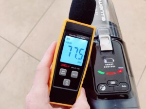 Rowenta RH9B36 X-Force Flex 14.80 Akku-Staubsauger Lautstärke im Boost-Modus