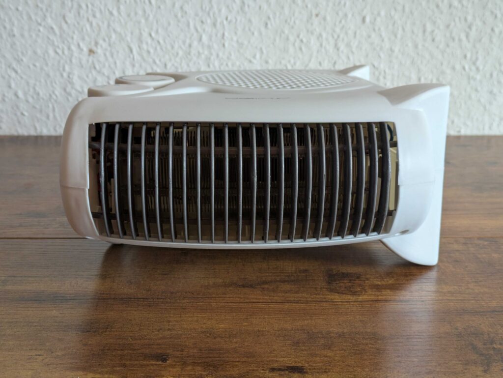 Clatronic HL3838 Heizlüfter von vorne horizontal
