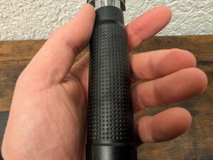 Kaffee-Pad-Griff der Krups Precision XP801T Siebträgermaschine