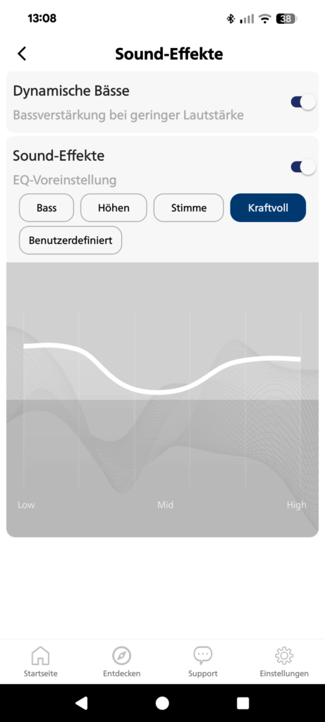PHILIPS TAH6509BK00 Noise Cancelling Kopfhörer App 9