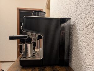 Profil der Krups Precision XP801T Siebträgermaschine