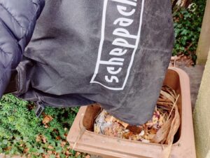 Scheppach BLV3000E Laubsauger Fangsack reinigen