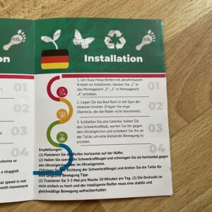 Gogola Smart-Hula-Hoop Anleitung