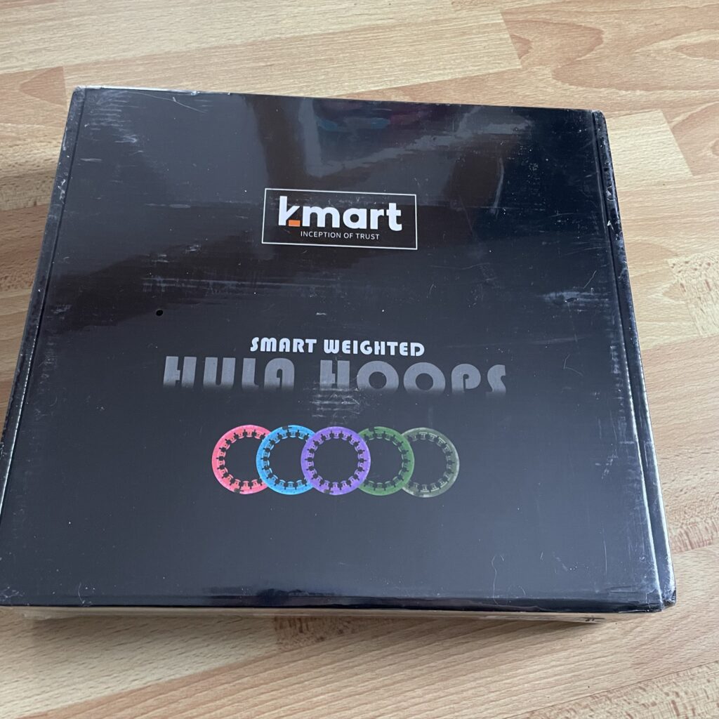 K-MART Smart-Hula-Hoop Verpackung