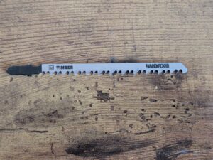 Sägeblatt der WORX Nitro WX542 Stichsäge