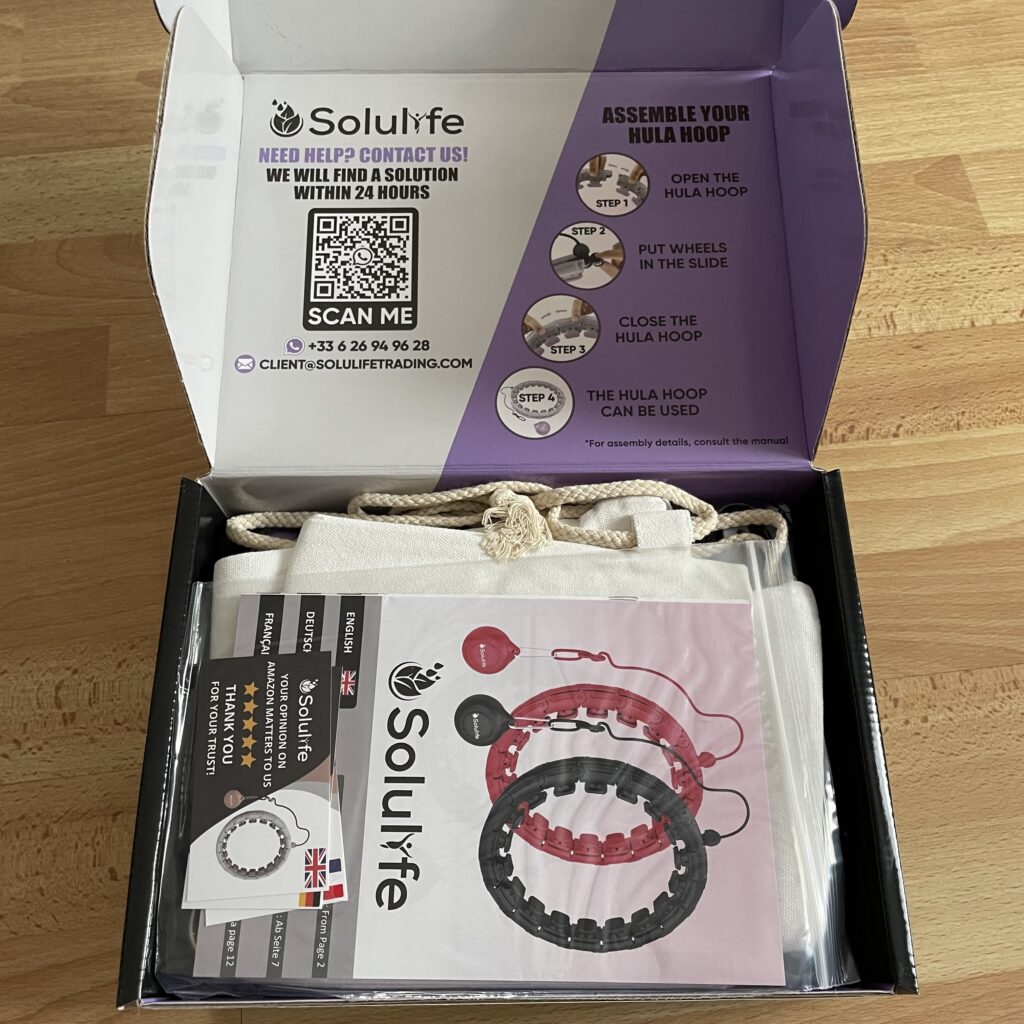 Solulife Smart-Hula-Hoop Lieferung