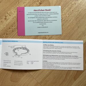 Wellrelaxx Smart-Hula-Hoop Anleitung