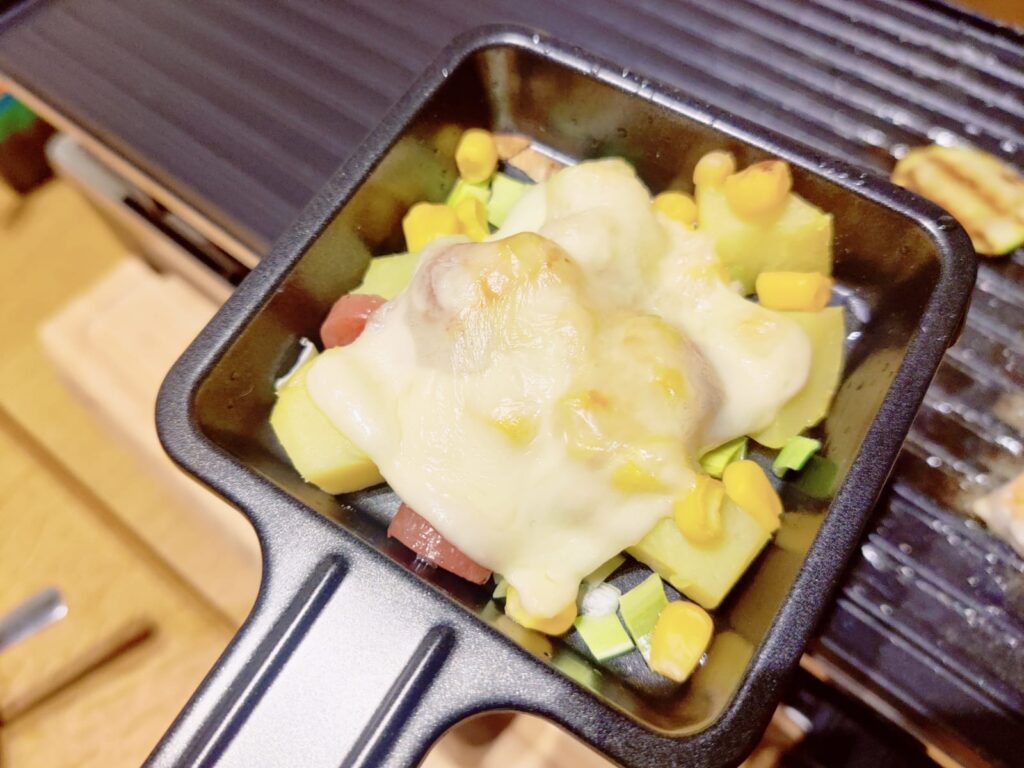 Cusimax CMRC-300 Raclette Schmelzleistung Käse