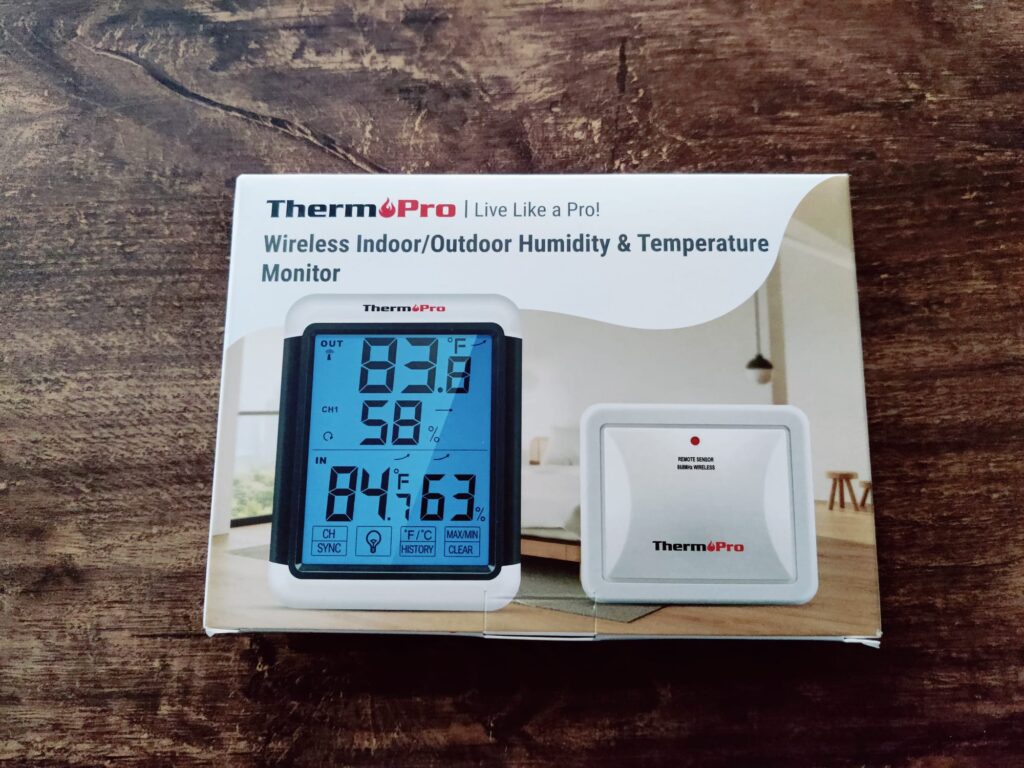 ThermoPro TP65 Hygrometer Verpackung