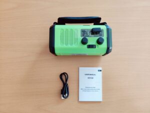 Fuqiduo XSY330 Kurbelradio Startbild