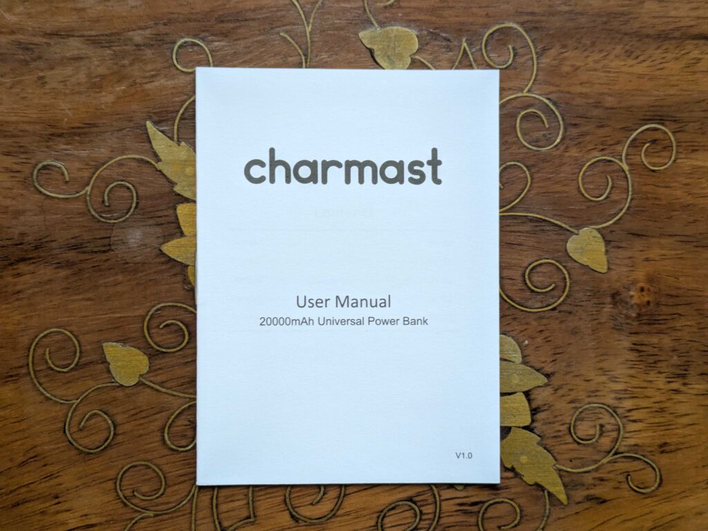 Anleitung der Charmast C2065 Powerbank