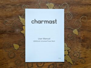 Anleitung der Charmast C2065 Powerbank