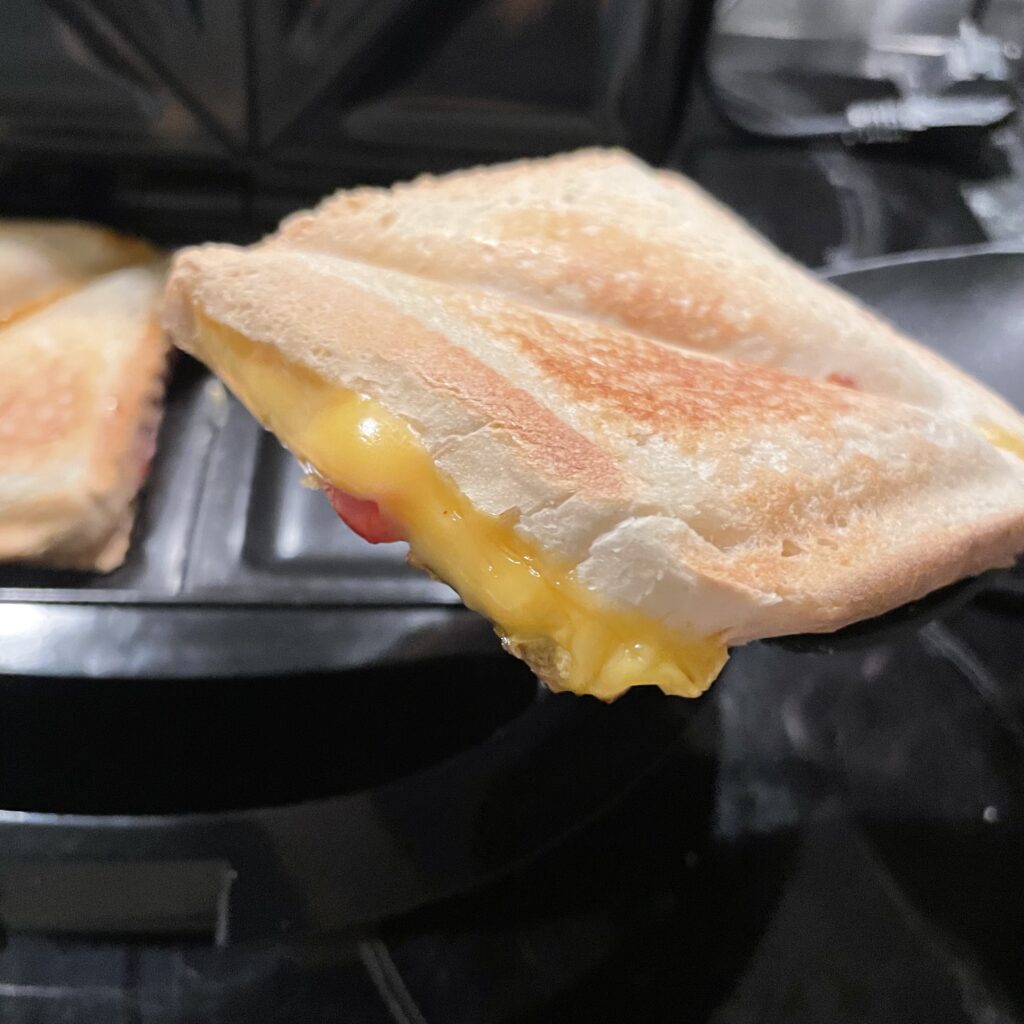 Emerio ST-120889 Sandwichmaker Ergebnis