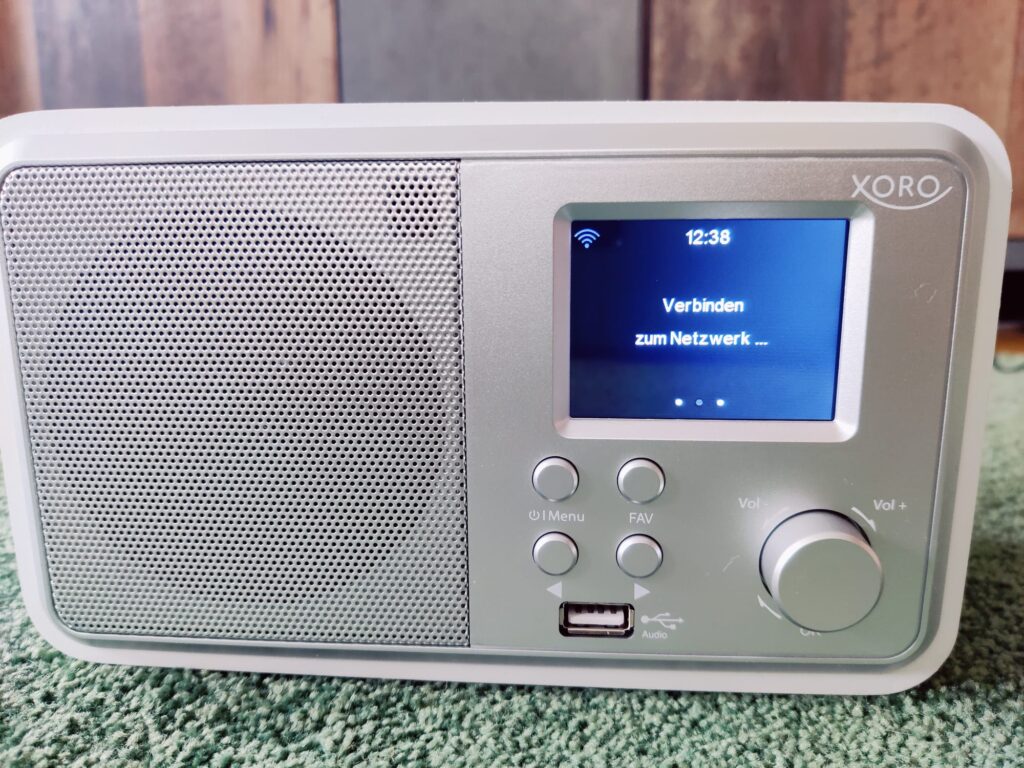 Xoro DAB 300 IR Internetradio Netzwerksuche