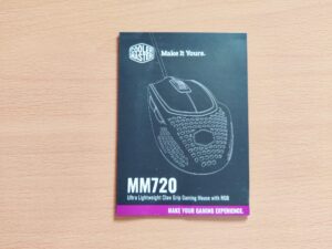 Cooler Master MM720 Gaming-Maus Bedienungsanleitung
