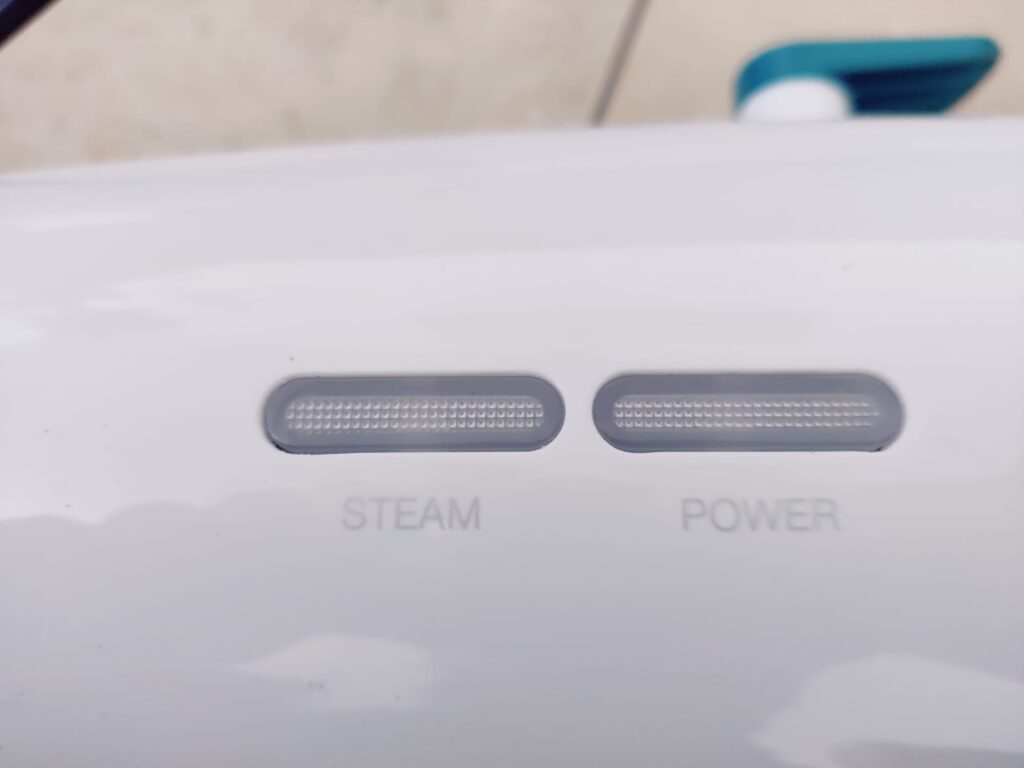Leifheit CleanTenso Power 2.0 Dampfreiniger Steam- und Poweranzeige
