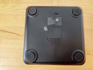 Etekcity EFS-C651-KDE Körperfettwaage Rückseite