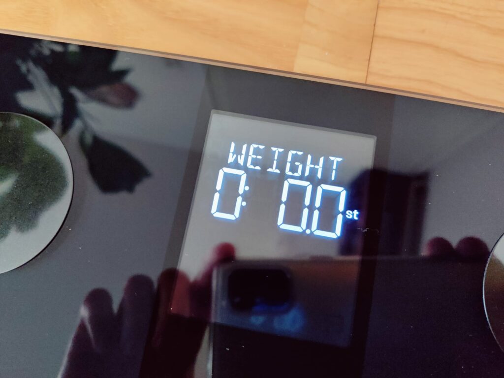 Etekcity EFS-C651-KDE Personenwaage Gewichtsanzeige in st