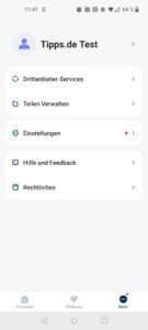 Etekcity EFS-C651-KDE Personenwaage App Einstellungen