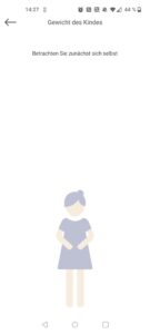 NUTRI FIT iF1122D Körperfettwaage App Baby-Modus