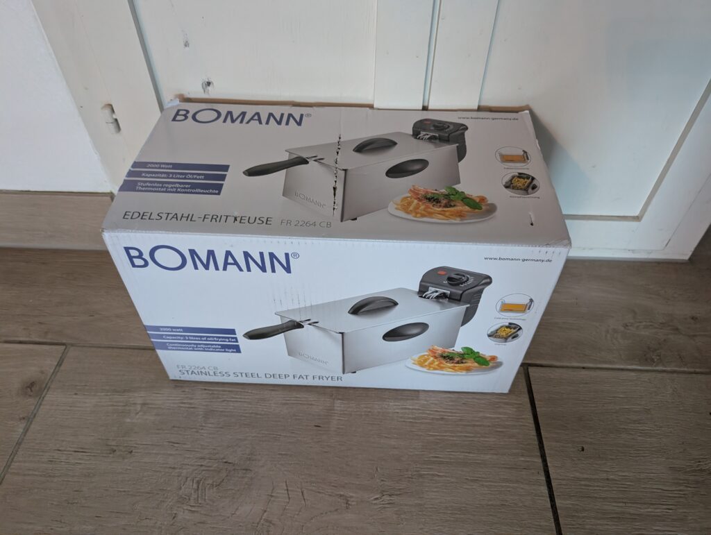 Bomann FR 2264 CB Fritteuse Verpackung