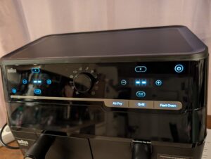 Braun TwinCook 5 Pro 3-in-1 Heißluftfritteuse Bedienelemente