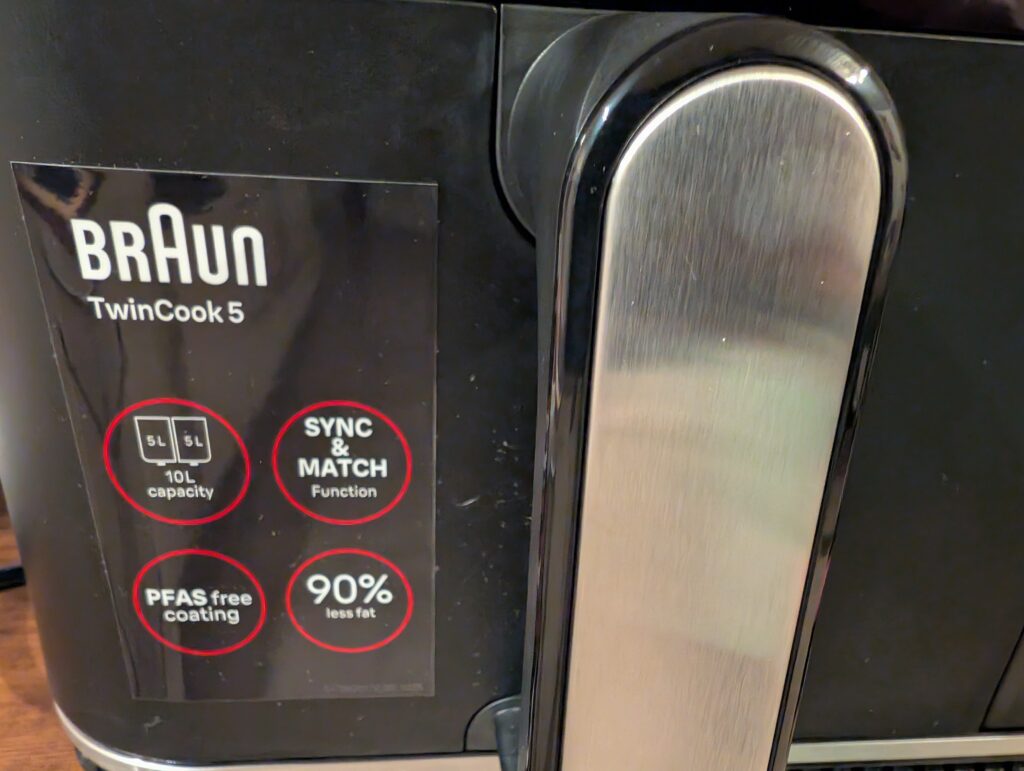 Braun TwinCook 5 Pro 3-in-1 Heißluftfritteuse Detail 2