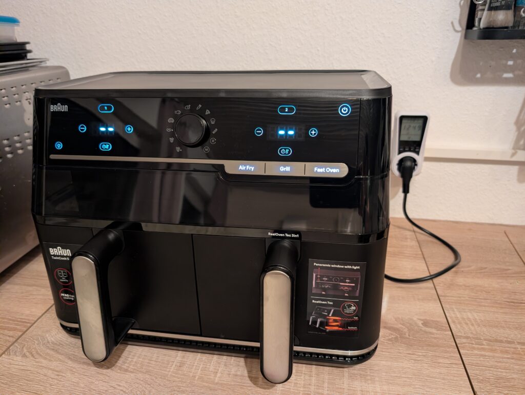 Braun TwinCook 5 Pro 3-in-1 Heißluftfritteuse Frontansicht