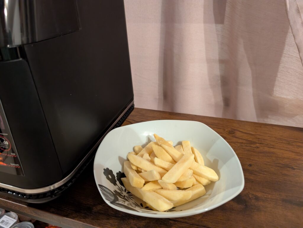 Braun TwinCook 5 Pro 3-in-1 Heißluftfritteuse Pommes frites gefroren