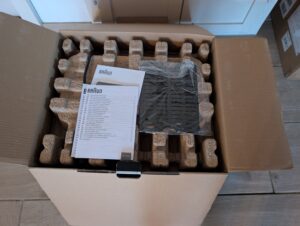 Braun TwinCook 5 Pro 3-in-1 Heißluftfritteuse Verpackung geöffnet