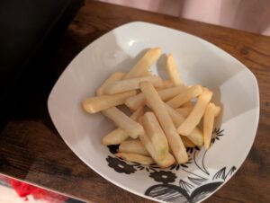 Panasonic NF-BC1000 Flex Heißluftfritteuse Pommes fertig