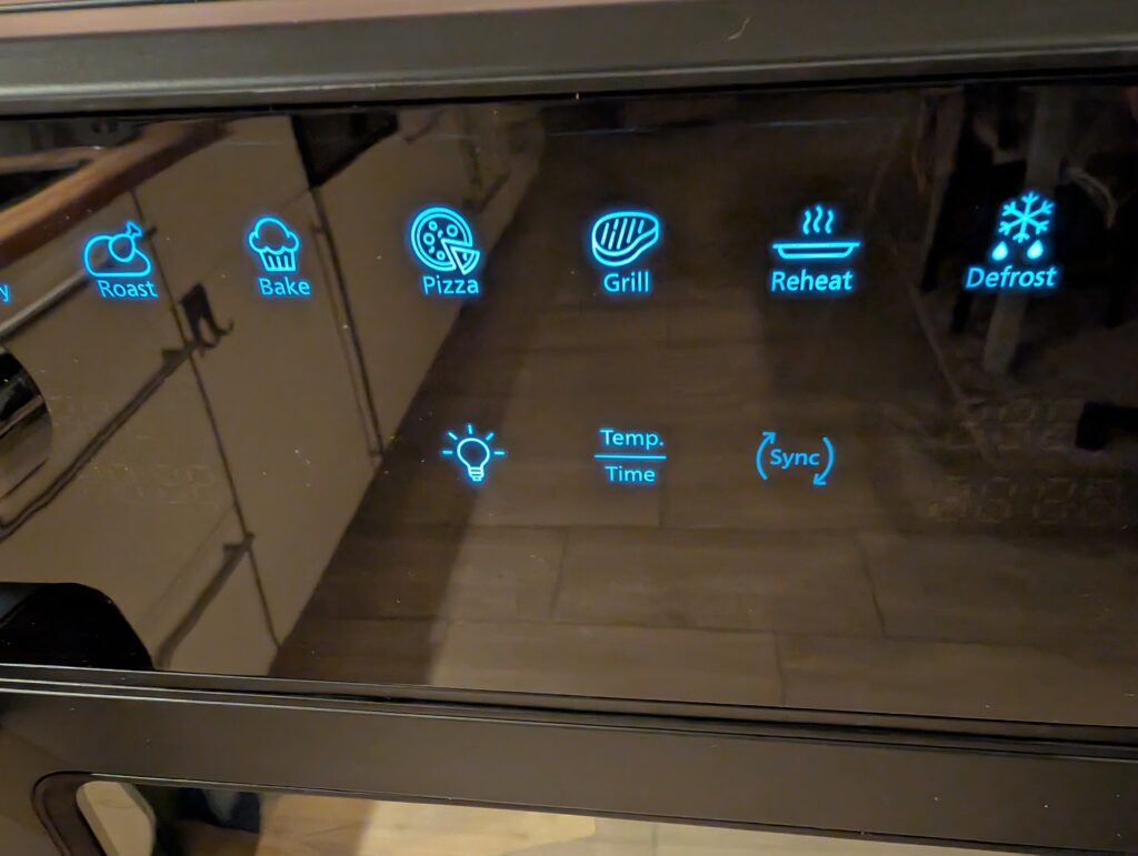 Panasonic NF-BC1000 Flex Heißluftfritteuse Touchscreen