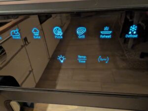 Panasonic NF-BC1000 Flex Heißluftfritteuse Touchscreen