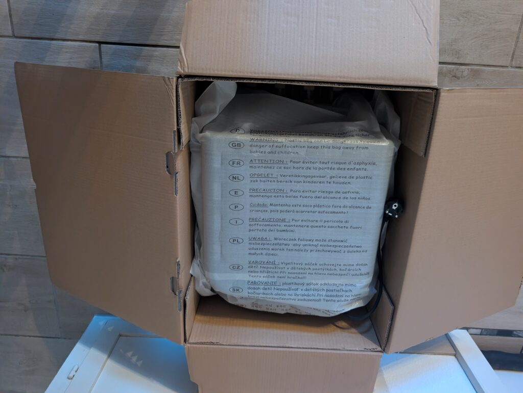 Panasonic NF-BC1000 Flex Heißluftfritteuse auspacken