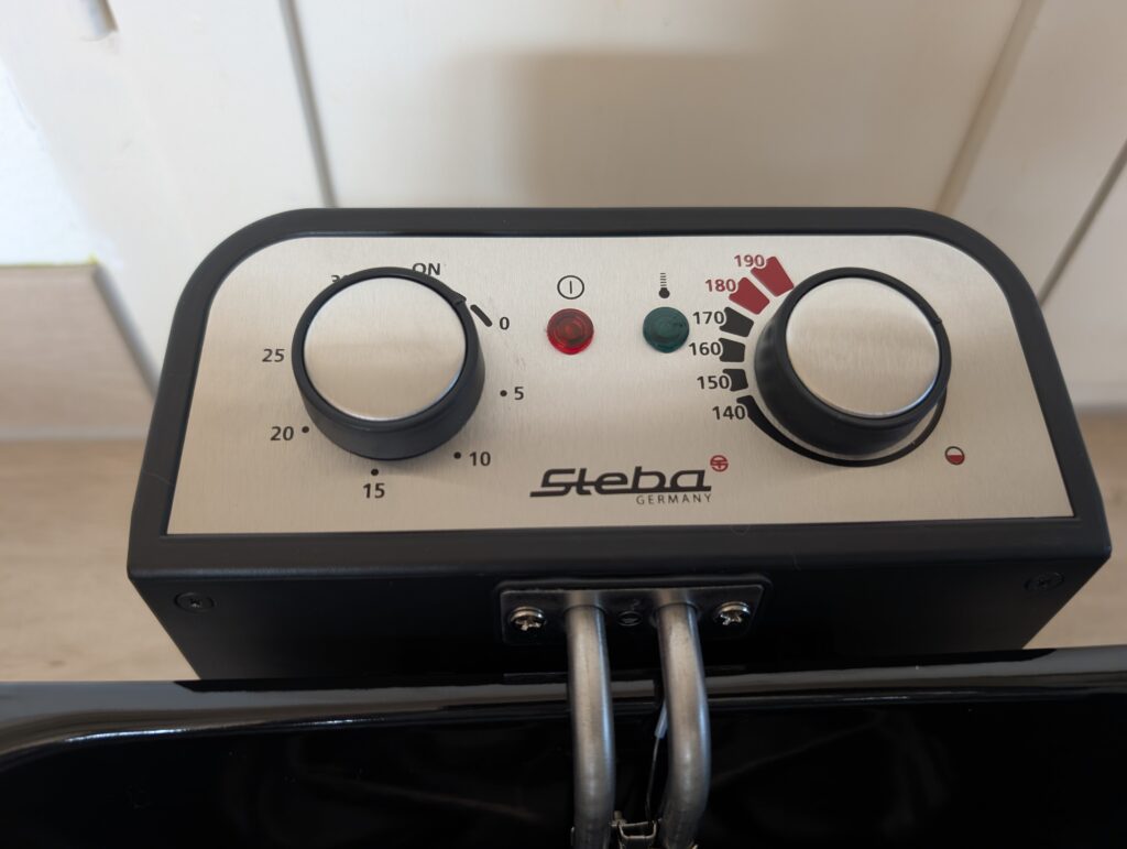 Steba DF 300 Fritteuse Bedienelemente