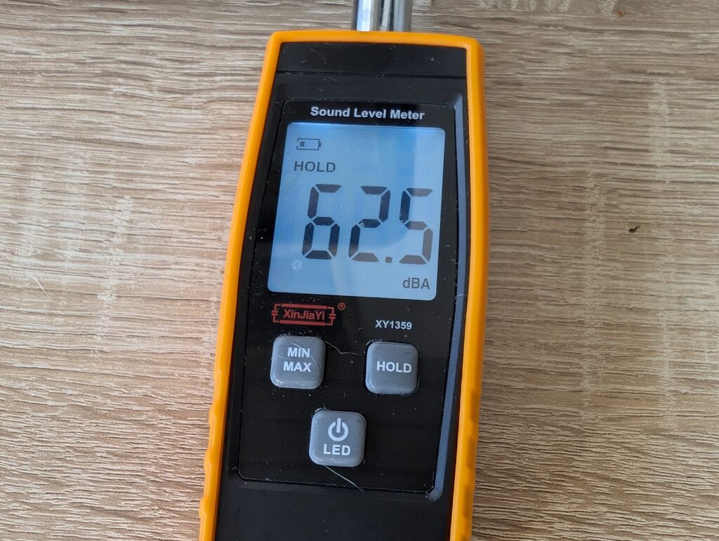 Steba DF 300 Fritteuse Betriebslautstärke