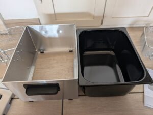 Steba DF 300 Fritteuse Gehäuse und Ölbehälter