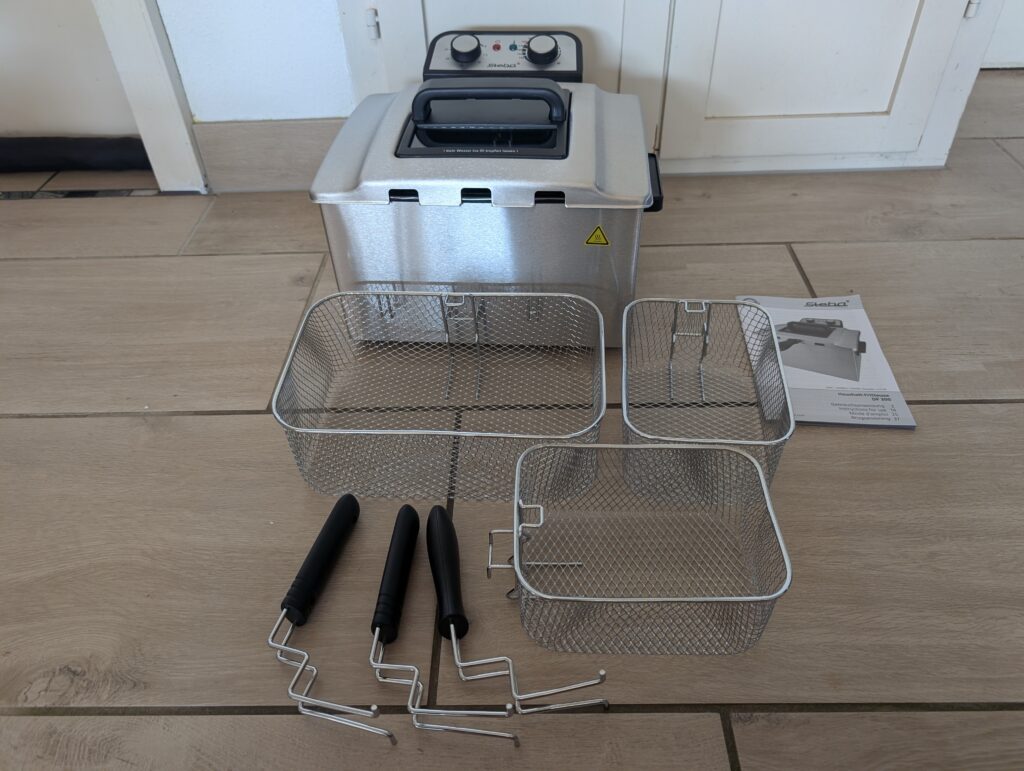 Steba DF 300 Fritteuse Lieferumfang