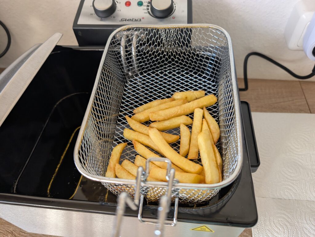 Steba DF 300 Fritteuse Pommes frites abtropfen