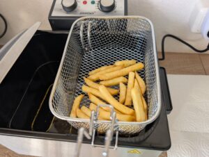 Steba DF 300 Fritteuse Pommes frites abtropfen