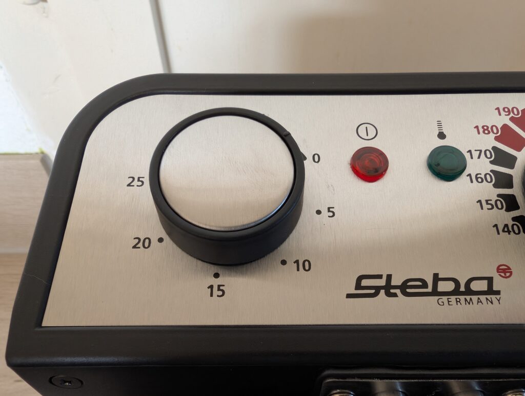 Steba DF 300 Fritteuse Timer
