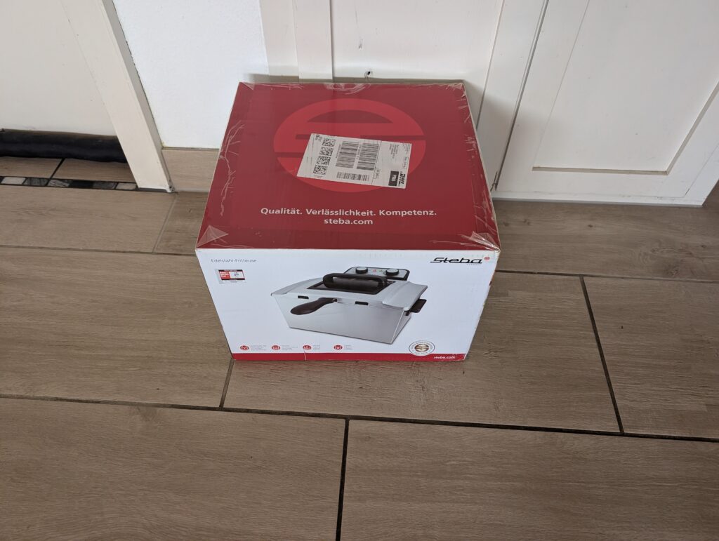 Steba DF 300 Fritteuse Verpackung