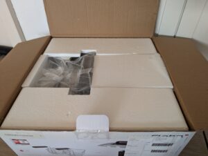 Steba DF 300 Fritteuse Verpackung geöffnet