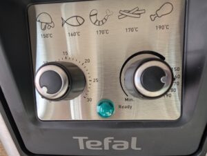 Tefal Clear Duo Fritteuse Aufheizleuchte