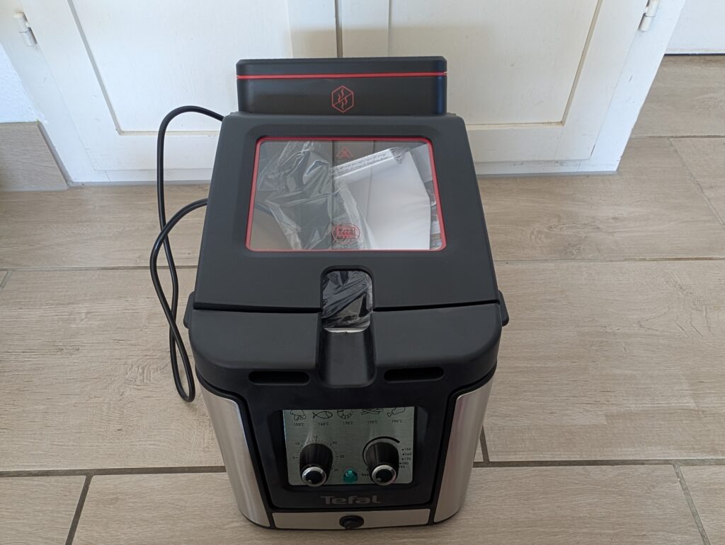 Tefal Clear Duo Fritteuse Ausgepackt