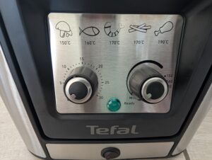 Tefal Clear Duo Fritteuse Bedienelemente