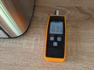 Tefal Clear Duo Fritteuse Betriebslautstärke