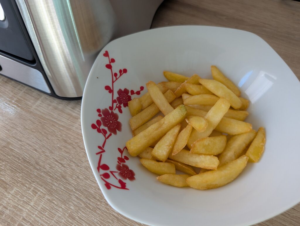 Tefal Clear Duo Fritteuse Pommes frites fertig