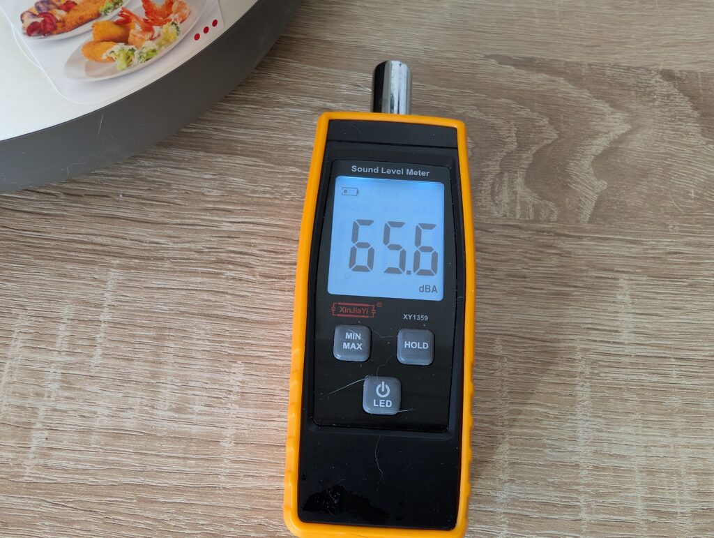 Tefal Filtra One Fritteuse Betriebslautstärke