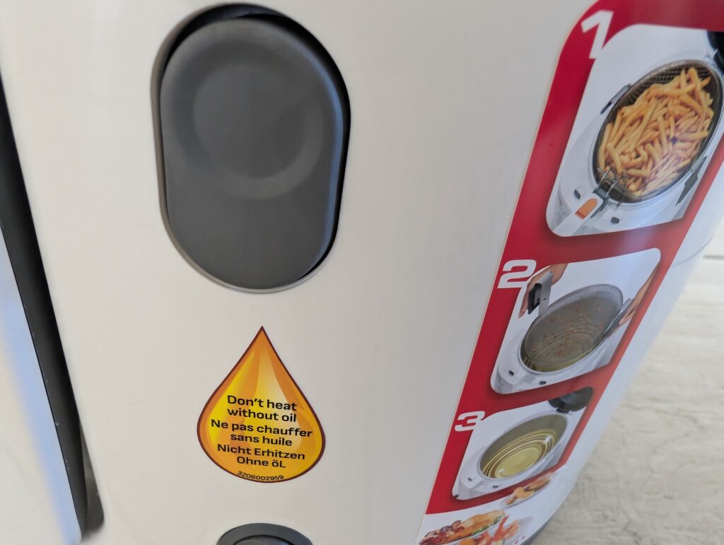 Tefal Filtra One Fritteuse Deckelöffnung